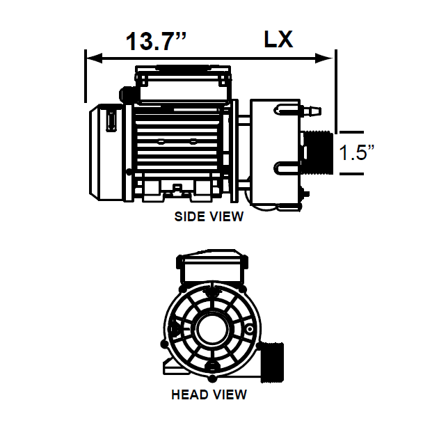 High Flow LX Circulation Pump
