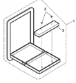 Jacuzzi Skimmer Frame 6639945