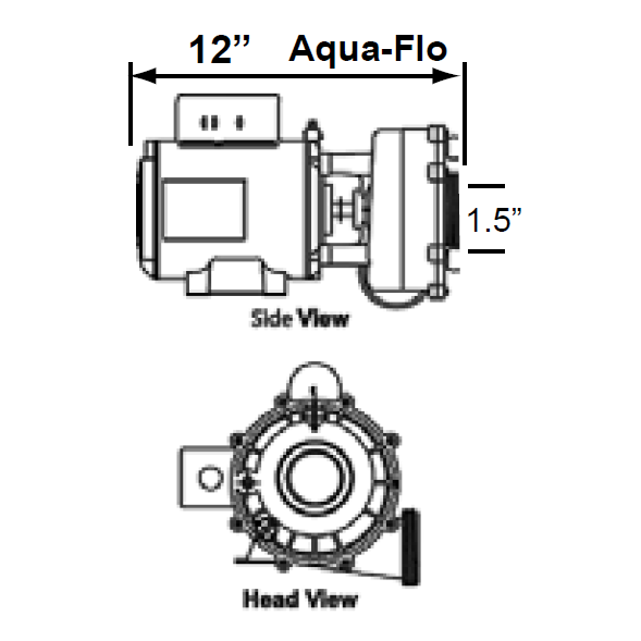 J400/880 High Flow AquaFlo Circulation Pump